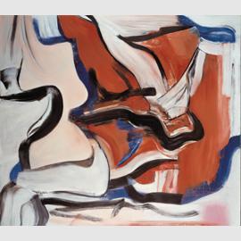 Untitled IX, Collezione Privata, New York, 1982, dipinto, cm 175 x 202