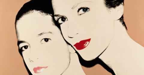 Andy Warhol, Madre e figlia: Tina e Lisa Bilotti, 1981